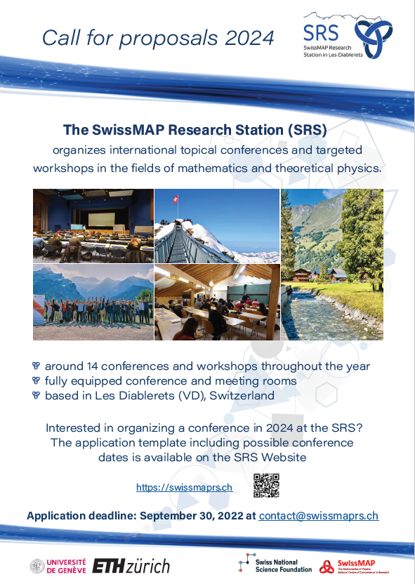 2024 Call for proposals Open SwissMAP Research Station
