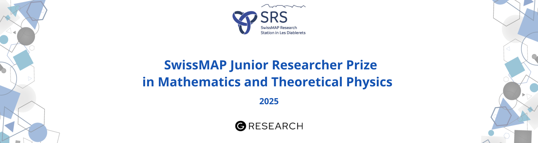 SwissMAP Junior Researcher Prizes 2025